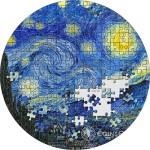 20$ STARRY NIGHT Van Gogh Micropuzzle Treasures 3oz  2019