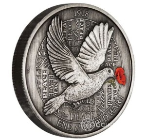 8$ 100. Rocznica Końca I Wojny Światowej / End of WWI 100th Anniversary, 2018r. 5oz