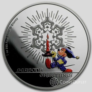 2$ Disney Micky Mouse - Season Greetings