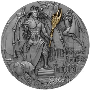 5$ Lucifer - Angels and Demons 2oz 2021