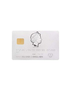 2$ Karta Kredytowa / Credit Card 70th Anniversary Silver Coin 2020