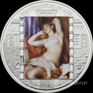 20$ The Sleeping Bather - Renoir Pierre Auguste / Master pieces of Art. , Pierre-Auguste Renoir , 2012r.
