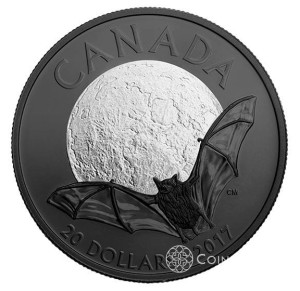 20$ Fine Silver Coin – Nocturnal by Nature The Little Brown Bat , 2017r.