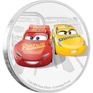 2$ Disney Pixar Cars 3 1oz 2017
