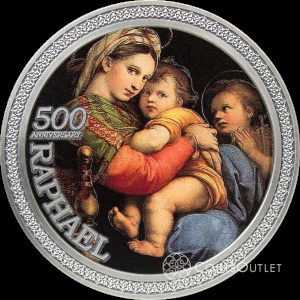10cedis Raphael 500 Anniversary 50 g 2020