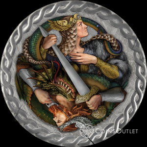 1$ The Legend of the Nibelungs 1 oz 2019