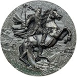 5$ Guan Yu - Five Tiger Generals 3oz 2020