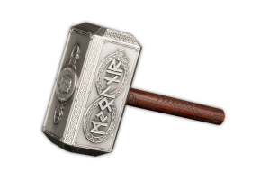10$ THOR HAMMER Mjölnir Silver Coin 500g 2021
