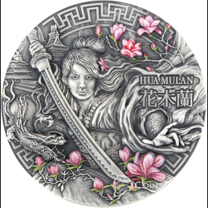 5$ Hua Mulan - Bohaterki 2oz 2021