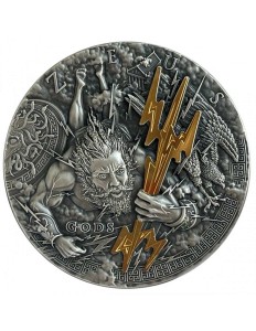 2$ Zeus -  Gods 2oz 2021 