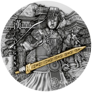 5$ WU OF HAN - Great Chinese Emperors 2oz 2021