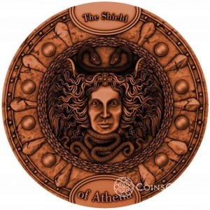 5$ Tarcza Ateny 2oz 2022