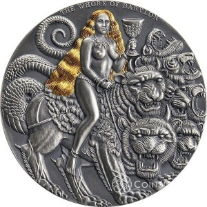3000 CFA The Whore of Babylon 3oz 2022 