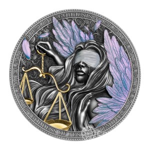 5$ Temida - Bogini Sprawiedliwości 2022 2oz   