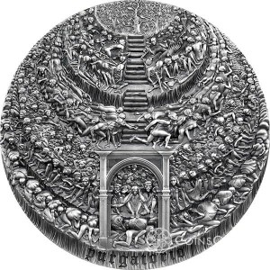 5000 CFA Purgatorio - Dante Alighieri 700th Anniversary 5oz 2021