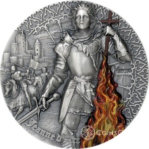 5$ Joanna D'Arc - Bohaterki 2oz 2022
