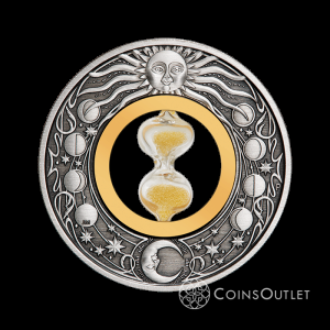2$ Hourglass 2oz 2021 Ag999