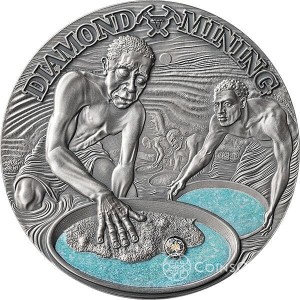 2000 CFA Diamond Mining- Earth Treasures 50g 2023