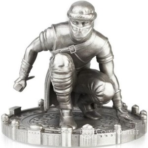 2022 Niue 10$ Skrytobójcy Nizaryci Asasyni Figurka 5oz 