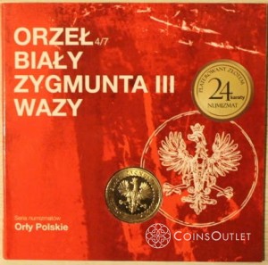 ORZEŁ BIAŁY ZYGMUNTA III WAZY - MENNICA POLSKA 
