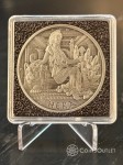 Tuvalu: Bogowie Olimpu - Hera 1 uncja Srebra 2022 Antiqued Coin 