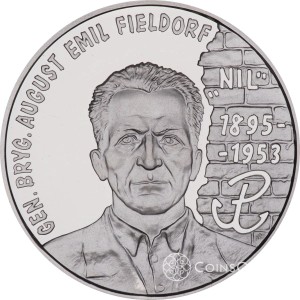 10 zł Gen. August Emil Fieldorf „Nil” 1998 – Srebrna moneta NBP Proof (Ag 925)