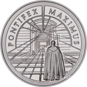 10 zł Jan Paweł II Pontifex Maximus 2002 – Srebrna moneta NBP Proof (Ag 925)
