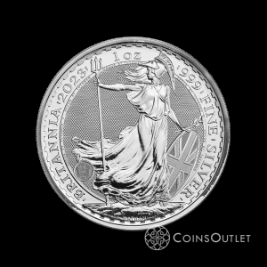 Britannia 1 oz Ag 999.9 2024 – Srebrna moneta bulionowa Wielkiej Brytanii