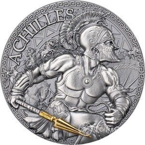 Wielka Mitologia Grecka: Achilles – 2 oz Ag (2023)