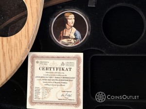 500 franków CFA – Leonardo da Vinci „Dama z gronostajem” 