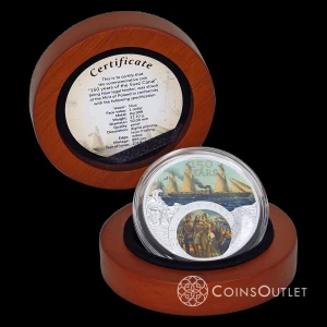 1$ Niue 2019 – 150 Years of the Suez Canal – 1 oz Ag 999 Proof