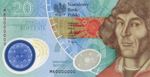 Banknot 20 zł Mikołaj Kopernik (2023, seria MK, w etui)