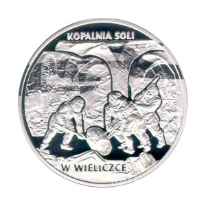 Moneta 20 zł Kopalnia soli w Wieliczce 2001