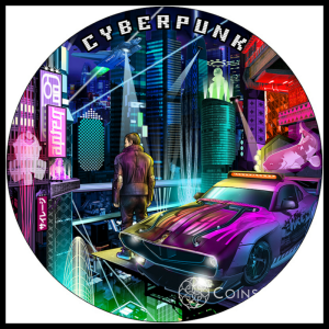 5$ Cyberpunk - The Punk Universe 2oz 2021
