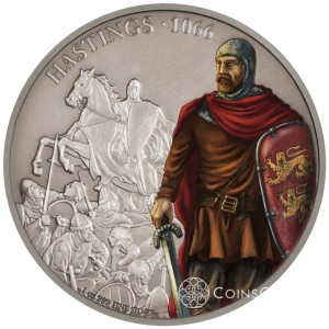 2$ Battle Of Hastings , 1oz, 2018