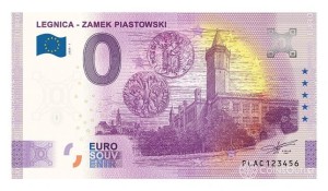 Banknot 0 Euro Legnica - Zamek Piastowski