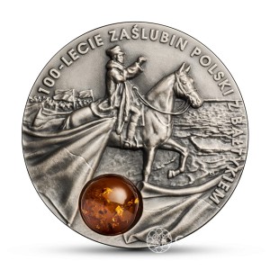 50 zł 100-Lecie Zaślubin Polski z Bałtykiem 2oz 2020