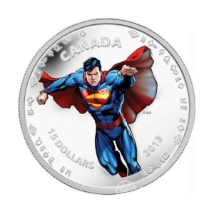 Modern Day 2013 $15 ifine silver coin 75th anniversary of Superman