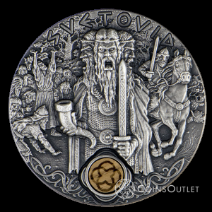 2$ Bogowie Dawnych Słowian – Svetovid , 2019r. 2$ Świętowit - Słowiańscy Bogowie